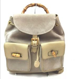 ‼️‼️SOLD‼️‼️Gucci Bamboo Backpack Vintage Backpack